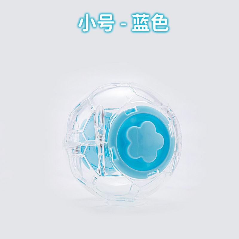 Transparent Syrian Hamster Exercise Ball Portable Running Wheel Toy For Gerbils, Small Pets
